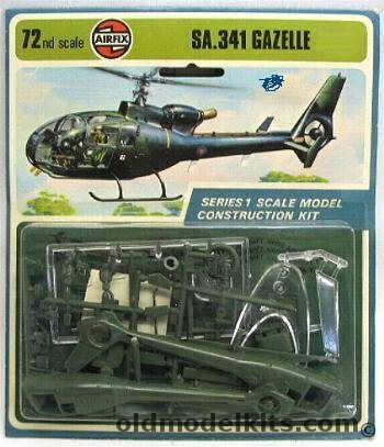 Airfix 1/72 SA.341 Gazelle (SA-341) - Middle Wallop- Army Air Corps 1973 - Blister Pack, 01059-5 plastic model kit